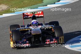 Daniel Ricciardo (AUS) Scuderia Toro Rosso STR8. 05.02.2013. Formula One Testing, Day One, Jerez, Spain.