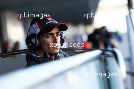 Esteban Gutierrez (MEX) Sauber. 05.02.2013. Formula One Testing, Day One, Jerez, Spain.