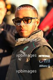 Lewis Hamilton (GBR) Mercedes AMG F1. 05.02.2013. Formula One Testing, Day One, Jerez, Spain.