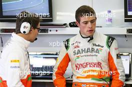 Paul di Resta (GBR) Sahara Force India F1. 05.02.2013. Formula One Testing, Day One, Jerez, Spain.