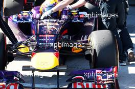 Red Bull Racing RB9 front wing and front suspension. 05.02.2013. Formula One Testing, Day One, Jerez, Spain.