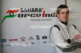 James Rossiter (GBR) Sahara Force India F1 Simulator Driver. 06.02.2013. Formula One Testing, Day Two, Jerez, Spain.