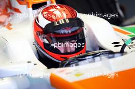James Rossiter (GBR) Sahara Force India F1 VJM06 Simulator Driver. 06.02.2013. Formula One Testing, Day Two, Jerez, Spain.