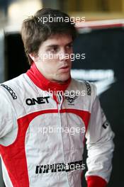 Luiz Razia (BRA) Marussia F1 Team. 06.02.2013. Formula One Testing, Day Two, Jerez, Spain.