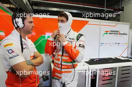 Paul di Resta (GBR) Sahara Force India F1. 06.02.2013. Formula One Testing, Day Two, Jerez, Spain.