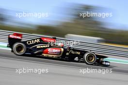 Romain Grosjean (FRA) Lotus F1 E21. 06.02.2013. Formula One Testing, Day Two, Jerez, Spain.