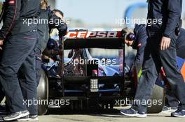 Daniel Ricciardo (AUS) Scuderia Toro Rosso STR8 rear diffuser. 06.02.2013. Formula One Testing, Day Two, Jerez, Spain.