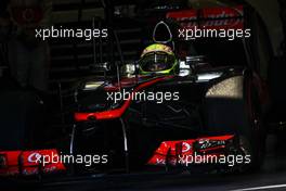 Sergio Perez (MEX) McLaren MP4-28. 06.02.2013. Formula One Testing, Day Two, Jerez, Spain.