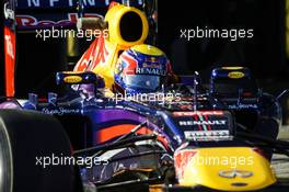 Mark Webber (AUS) Red Bull Racing RB9. 06.02.2013. Formula One Testing, Day Two, Jerez, Spain.