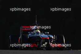 Sergio Perez (MEX) McLaren MP4-28. 06.02.2013. Formula One Testing, Day Two, Jerez, Spain.