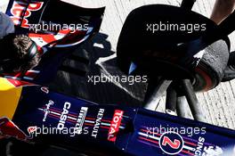 Red Bull Racing RB9 front suspension. 06.02.2013. Formula One Testing, Day Two, Jerez, Spain.