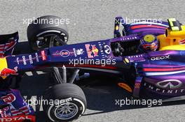 Mark Webber (AUS) Red Bull Racing RB9. 06.02.2013. Formula One Testing, Day Two, Jerez, Spain.