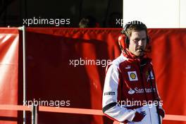 Rob Smedley (GBR) Ferrari Race Engineer. 06.02.2013. Formula One Testing, Day Two, Jerez, Spain.