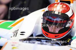 James Rossiter (GBR) Sahara Force India F1 VJM06 Simulator Driver. 06.02.2013. Formula One Testing, Day Two, Jerez, Spain.