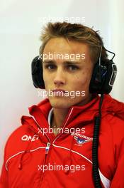 Max Chilton (GBR) Marussia F1 Team. 06.02.2013. Formula One Testing, Day Two, Jerez, Spain.