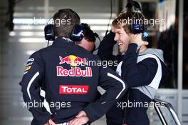 Sebastian Vettel (GER) Red Bull Racing. 06.02.2013. Formula One Testing, Day Two, Jerez, Spain.