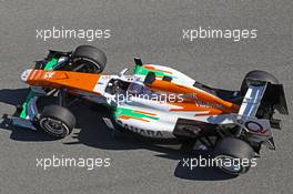 Paul di Resta (GBR) Sahara Force India VJM06. 06.02.2013. Formula One Testing, Day Two, Jerez, Spain.