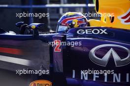 Mark Webber (AUS) Red Bull Racing RB9. 06.02.2013. Formula One Testing, Day Two, Jerez, Spain.