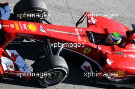 Felipe Massa (BRA) Ferrari F138. 06.02.2013. Formula One Testing, Day Two, Jerez, Spain.