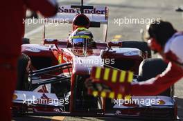 Felipe Massa (BRA) Ferrari F138. 06.02.2013. Formula One Testing, Day Two, Jerez, Spain.