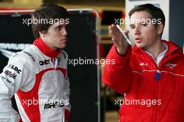 Luiz Razia (BRA) Marussia F1 Team. 06.02.2013. Formula One Testing, Day Two, Jerez, Spain.