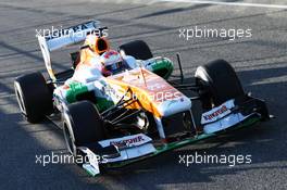 Paul di Resta (GBR) Sahara Force India VJM06. 06.02.2013. Formula One Testing, Day Two, Jerez, Spain.