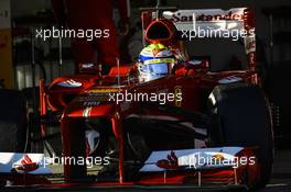 Felipe Massa (BRA) Ferrari F138. 06.02.2013. Formula One Testing, Day Two, Jerez, Spain.