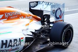 Sahara Force India F1 VJM06 rear suspension. 06.02.2013. Formula One Testing, Day Two, Jerez, Spain.