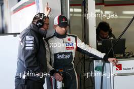 Nico Hulkenberg (GER) Sauber. 06.02.2013. Formula One Testing, Day Two, Jerez, Spain.