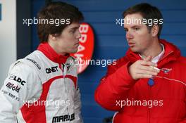 Luiz Razia (BRA) Marussia F1 Team. 06.02.2013. Formula One Testing, Day Two, Jerez, Spain.