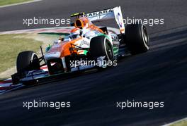 Adrian Sutil (GER), Sahara Force India F1 Team   11.10.2013. Formula 1 World Championship, Rd 15, Japanese Grand Prix, Suzuka, Japan, Practice Day.