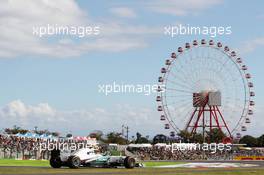 Lewis Hamilton (GBR) Mercedes AMG F1 W04. 11.10.2013. Formula 1 World Championship, Rd 15, Japanese Grand Prix, Suzuka, Japan, Practice Day.