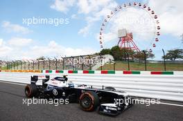 Valtteri Bottas (FIN) Williams FW35. 11.10.2013. Formula 1 World Championship, Rd 15, Japanese Grand Prix, Suzuka, Japan, Practice Day.