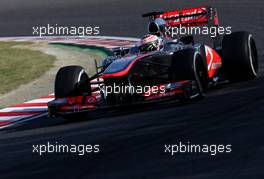 Jenson Button (GBR), McLaren Mercedes  11.10.2013. Formula 1 World Championship, Rd 15, Japanese Grand Prix, Suzuka, Japan, Practice Day.