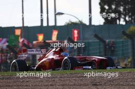 Fernando Alonso (ESP) Ferrari F138. 11.10.2013. Formula 1 World Championship, Rd 15, Japanese Grand Prix, Suzuka, Japan, Practice Day.