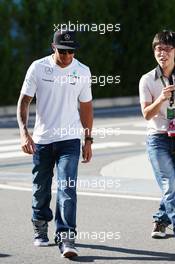 Lewis Hamilton (GBR) Mercedes AMG F1. 11.10.2013. Formula 1 World Championship, Rd 15, Japanese Grand Prix, Suzuka, Japan, Practice Day.