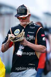 Kimi Raikkonen (FIN) Lotus F1 Team. 11.10.2013. Formula 1 World Championship, Rd 15, Japanese Grand Prix, Suzuka, Japan, Practice Day.