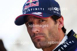 Mark Webber (AUS) Red Bull Racing on the grid. 13.10.2013. Formula 1 World Championship, Rd 15, Japanese Grand Prix, Suzuka, Japan, Race Day.