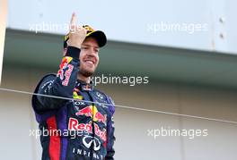 Sebastian Vettel (GER), Red Bull Racing  13.10.2013. Formula 1 World Championship, Rd 15, Japanese Grand Prix, Suzuka, Japan, Race Day.