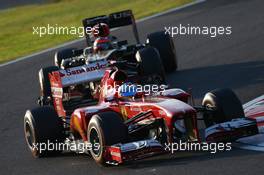 Fernando Alonso (ESP) Ferrari F138  13.10.2013. Formula 1 World Championship, Rd 15, Japanese Grand Prix, Suzuka, Japan, Race Day.