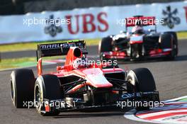 Max Chilton (GBR) Marussia F1 Team MR02. 13.10.2013. Formula 1 World Championship, Rd 15, Japanese Grand Prix, Suzuka, Japan, Race Day.