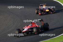 Max Chilton (GBR), Marussia F1 Team  13.10.2013. Formula 1 World Championship, Rd 15, Japanese Grand Prix, Suzuka, Japan, Race Day.