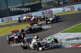 Esteban Gutierrez (MEX) Sauber C32. 13.10.2013. Formula 1 World Championship, Rd 15, Japanese Grand Prix, Suzuka, Japan, Race Day.