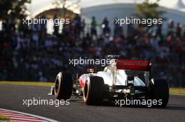 Sergio Perez (MEX) McLaren MP4-28. 13.10.2013. Formula 1 World Championship, Rd 15, Japanese Grand Prix, Suzuka, Japan, Race Day.