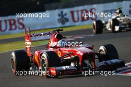 Fernando Alonso (ESP) Ferrari F138. 13.10.2013. Formula 1 World Championship, Rd 15, Japanese Grand Prix, Suzuka, Japan, Race Day.