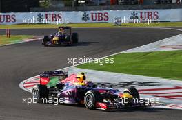 Mark Webber (AUS) Red Bull Racing RB9. 13.10.2013. Formula 1 World Championship, Rd 15, Japanese Grand Prix, Suzuka, Japan, Race Day.