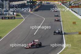 Fernando Alonso (ESP) Ferrari F138. 13.10.2013. Formula 1 World Championship, Rd 15, Japanese Grand Prix, Suzuka, Japan, Race Day.