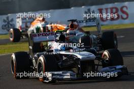 Valtteri Bottas (FIN) Williams FW35. 13.10.2013. Formula 1 World Championship, Rd 15, Japanese Grand Prix, Suzuka, Japan, Race Day.