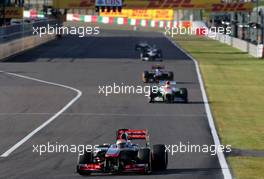 Jenson Button (GBR), McLaren Mercedes  13.10.2013. Formula 1 World Championship, Rd 15, Japanese Grand Prix, Suzuka, Japan, Race Day.