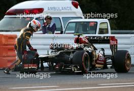 Romain Grosjean (FRA), Lotus F1 Team  13.10.2013. Formula 1 World Championship, Rd 15, Japanese Grand Prix, Suzuka, Japan, Race Day.